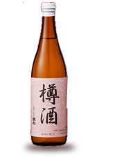 杉の薫りが漂う酒　樽酒